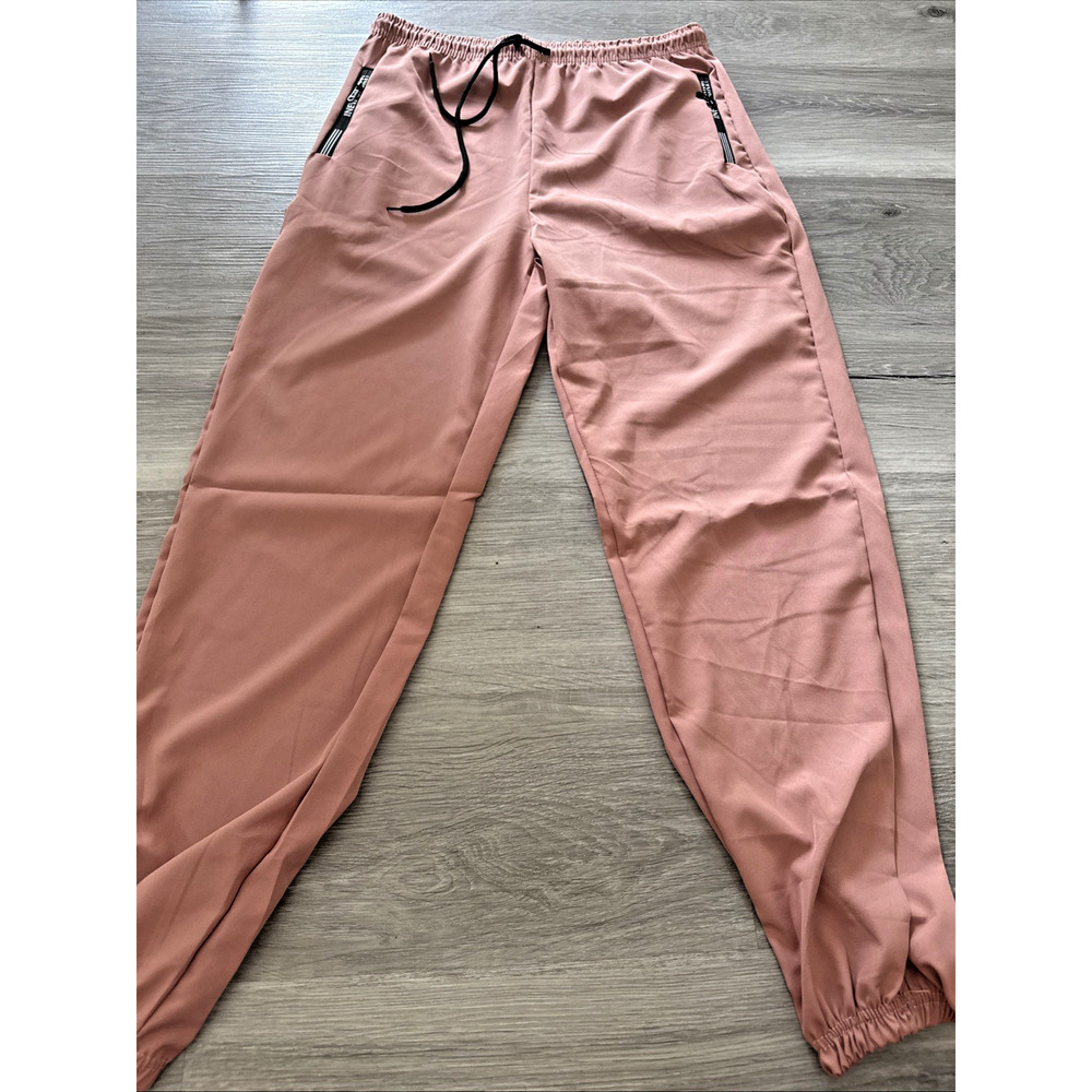 4 for $20 Lightweight Joggers Lounge Pants, Dusty Rose, Large